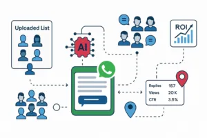 ai whatsapp marketing smart replies campaign roi