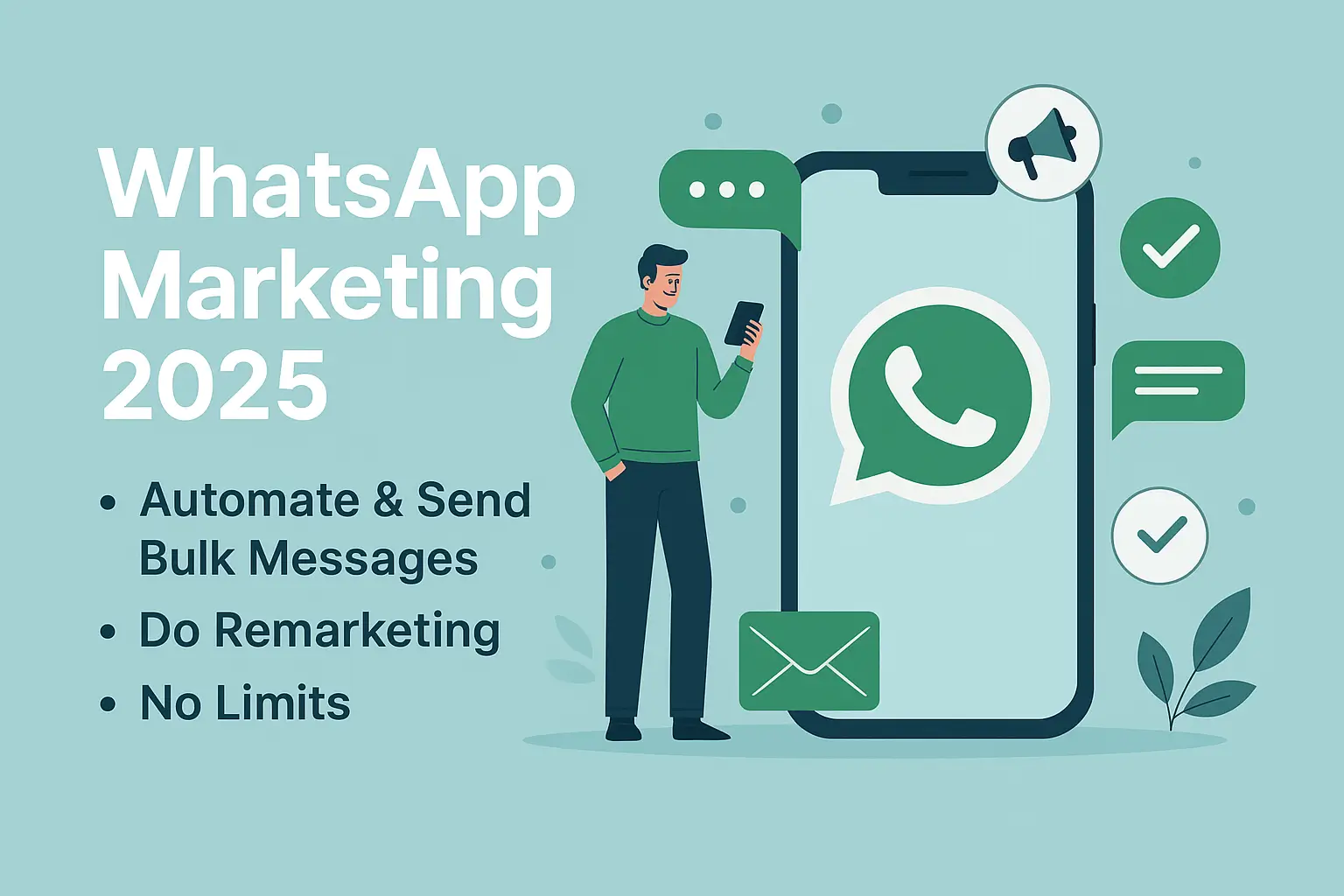 WhatsApp Marketing 2025 How to Automate, Send Bulk Messages, and Do Remarketing Without Limits
